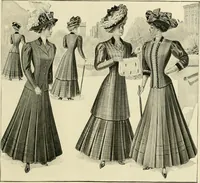 An illustration from New York fashions. (1907)