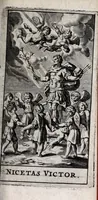 An illustration from Nicetas, seu, Triumphata incontinentia (1631)