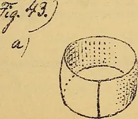 An illustration from Nicht-Euklidische Geometrie (1893)