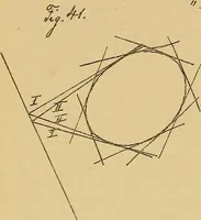 An illustration from Nicht-Euklidische Geometrie (1893)