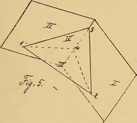 An illustration from Nicht-Euklidische Geometrie (1893)