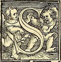 An illustration from Nicolai Copernici Torinensis De reuolutionibus orbium coelestium, libri VI : Habes in hoc opere iam recens nato, & aedito, studiose lector, motus stellarum, tam fixarum, quàm erraticarum, cum ex ueteribus, tum etiam ex recentibus obseruationibus restitutos: & nouis insuper ac admirabilibus hypothesibus ornatos. Habes etiam tabulas expeditissimas, ex quibus eosdem ad quoduis tempus quàm facillime caculare poteris. Igitur eme, lege, fruere. [Line in Greek] (1543)