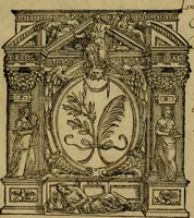 An illustration from Nicolai Tudeschij Catinensis Siculi, abbatis Panormitani, pontificiae disciplinae coryphaei, Concilia, iurísq[ue] responsa, ac quaestiones : omnibvs cvm ivdicantibvs, tùm consulentibus apprimè conducentia : suo uerò pristino nitori, sublatis citra propè numerum erratis, magis, atque anteà, restituta (1569)