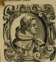 An illustration from Nicolai Tudeschij Catinensis Siculi, abbatis Panormitani, pontificiae disciplinae coryphaei, Concilia, iurísq[ue] responsa, ac quaestiones : omnibvs cvm ivdicantibvs, tùm consulentibus apprimè conducentia : suo uerò pristino nitori, sublatis citra propè numerum erratis, magis, atque anteà, restituta (1569)