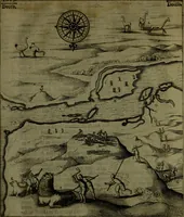 An illustration from Nieuvve vverelt, anders ghenaempt VVest-Indien (1622)