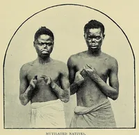 An illustration from Night and morning in dark Africa (1902)