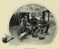 An illustration from Night and morning in dark Africa (1902)