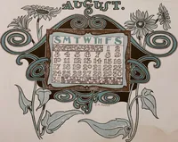 An illustration from Nineteen hundred and two : a calendar for the year 1902; with drawings by the Toronto Art League illustrating some Canadian sports & pastimes (1902)