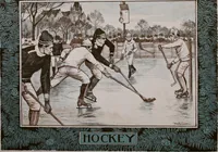 An illustration from Nineteen hundred and two : a calendar for the year 1902; with drawings by the Toronto Art League illustrating some Canadian sports & pastimes (1902)
