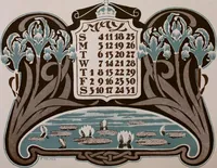 Picture 6 of 19 from Nineteen hundred and two : a calendar for the year 1902; with drawings by the Toronto Art League illustrating some Canadian sports & pastimes (1902), leaf 9
