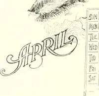 An illustration from Ninety-eight : a calendar for the year 1898; with some drawings suggestive of the everyday life of the past in Canada (1898)