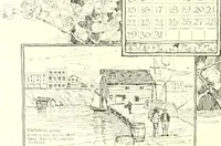 Picture 12 of 30 from Ninety-eight : a calendar for the year 1898; with some drawings suggestive of the everyday life of the past in Canada (1898), leaf 13
