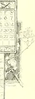 An illustration from Ninety-eight : a calendar for the year 1898; with some drawings suggestive of the everyday life of the past in Canada (1898)