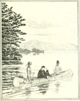 An illustration from Ninety-eight : a calendar for the year 1898; with some drawings suggestive of the everyday life of the past in Canada (1898)