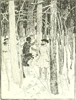 An illustration from Ninety-eight : a calendar for the year 1898; with some drawings suggestive of the everyday life of the past in Canada (1898)