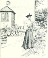 An illustration from Ninety-five : a calendar for the year MDCCCXCV; with some selections from Canadian writers and drawings by members of the Toronto Art Students' League (1895)