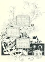 An illustration from Ninety-five : a calendar for the year MDCCCXCV; with some selections from Canadian writers and drawings by members of the Toronto Art Students' League (1895)