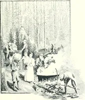 An illustration from Ninety-five : a calendar for the year MDCCCXCV; with some selections from Canadian writers and drawings by members of the Toronto Art Students' League (1895)