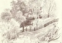 An illustration from Ninety-four : a calendar for the year of Our Lord MDCCCXCIV; with verses by some of the Canadian writers of verse and drawings by members of the Toronto Art Students' League (1894)