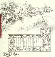Picture 20 of 33 from Ninety-four : a calendar for the year of Our Lord MDCCCXCIV; with verses by some of the Canadian writers of verse and drawings by members of the Toronto Art Students' League (1894), leaf 18