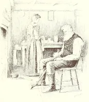 An illustration from Ninety-four : a calendar for the year of Our Lord MDCCCXCIV; with verses by some of the Canadian writers of verse and drawings by members of the Toronto Art Students' League (1894)