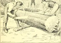 An illustration from Ninety-nine : a calendar for the year 1899; with drawings illustrative of country life in Canada (1899)
