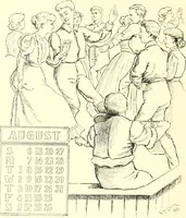Picture 17 of 34 from Ninety-nine : a calendar for the year 1899; with drawings illustrative of country life in Canada (1899), leaf 17