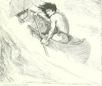 Picture 26 of 29 from Ninety-seven : a calendar for the year 1897 with sketches of some Canadian water-ways and appropriate selections from Canadian writers (1897), leaf 22