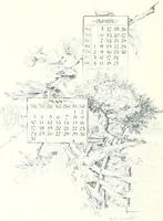 An illustration from Ninety-six : a calendar for the year 1896 with sketches of some Canadian water-ways and appropriate selections from Canadian writers (1896)