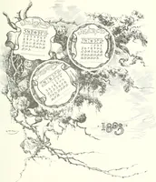 An illustration from Ninety-three : a calendar for the year of our Lord MDCCCXCIII; with verses by some of the Canadian writers of verse and drawings by members of the Toronto Art Students' League (1893)