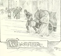 An illustration from Ninety-three : a calendar for the year of our Lord MDCCCXCIII; with verses by some of the Canadian writers of verse and drawings by members of the Toronto Art Students' League (1893)