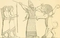 An illustration from Nineveh and Babylon; a narrative of a second expedition to Assyria during the years 1849, 1850, and 1851 (1867)