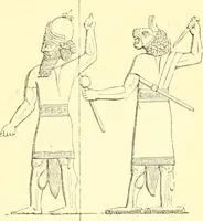 An illustration from Nineveh and Babylon; a narrative of a second expedition to Assyria during the years 1849, 1850, and 1851 (1867)