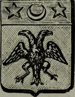 An illustration from Nobiliaire Toulousain : inventaire général des titres probants de noblesse et de dignités nobiliaires (1863)