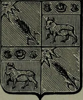 An illustration from Nobiliaire Toulousain : inventaire général des titres probants de noblesse et de dignités nobiliaires (1863)