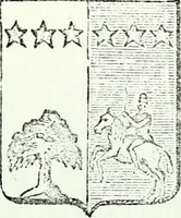 An illustration from Nobiliaire toulousain : inventaire général des titres probants de noblesse et de dignités nobiliaires (1863)