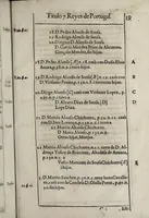 An illustration from Nobiliario del conde de Barcelos don Pedro, hijo del rey don Dionis de Portugal (1646)