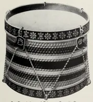 An illustration from Noble & Cooley : Manufacturers of toy drums, banjos, tambourines, zitherns, rolling hooples (1901)