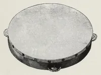 An illustration from Noble & Cooley : Manufacturers of toy drums, banjos, tambourines, zitherns, rolling hooples (1901)