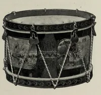 An illustration from Noble & Cooley : Manufacturers of toy drums, banjos, tambourines, zitherns, rolling hoops, sand mills, etc. (1907)
