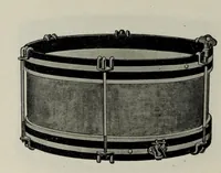 An illustration from Noble & Cooley : Manufacturers of toy drums, banjos, tambourines, zitherns, rolling hoops, sand mills, etc. (1907)