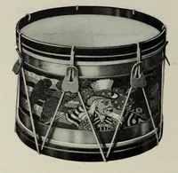 An illustration from Noble & Cooley : Toy drums, banjos, tambourines, rolling hoops, etc. (1909)
