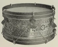 An illustration from Noble & Cooley : Toy drums, banjos, tambourines, rolling hoops, etc. (1909)