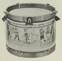 An illustration from Noble & Cooley : Toy drums, banjos, tambourines, rolling hoops, etc. (1909)
