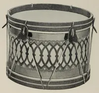 An illustration from Noble & Cooley : Toy drums, banjos, tambourines, rolling hoops, etc. (1910)