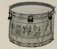 An illustration from Noble & Cooley : Toy drums, banjos, tambourines, rolling hoops, etc. (1910)