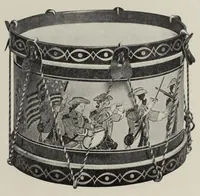 An illustration from Noble & Cooley : Toy drums, banjos, tambourines, rolling hoops, etc. (1910)