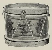 An illustration from Noble & Cooley : Toy drums, banjos, tambourines, rolling hoops, etc. (1912)