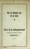 An illustration from Noir de Biebrich brev. KS & KSB (1890)