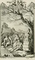 An illustration from Noites jozephinas de Mirtilo : sobre a infausta morte do Serenissimo Senhor D. Joze Principe do Brazil, dedicadas ao consterna do povo luzitano (1790)